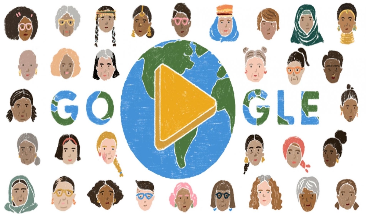 Google Doodle Showcases a Unique Animation of Culturally Diverse Women 